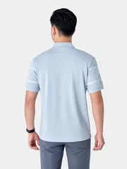 Áo Polo Nam 5S Fashion Họa Tiết Monogram Casual APC24027