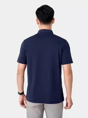 Áo Polo Nam 5S Fashion Dệt Họa Tiết Phom Casual APC24048