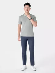 Áo Polo Nam Ngắn Tay 5S Fashion Classic Slimfit APC24002