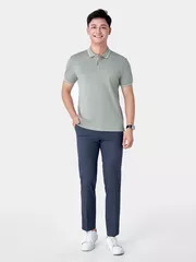 Áo Polo Nam Ngắn Tay 5S Fashion Classic Slimfit APC24002