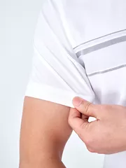 Áo Sơ Mi Nam Ngắn Tay 5S Fashion Kẻ Slimfit ASC24023