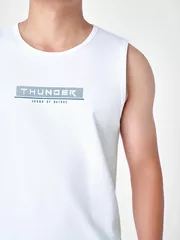 Áo Sát Nách Nam 5S Fashion In Chữ Regular ASN24013