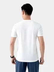 Áo Thun Nam Ngắn Tay 5S Fashion Can Phối Slimfit ATS24018