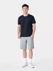 Áo Thun Nam Trơn 5S Fashion Dệt Gân Tăm Casual ATS24046