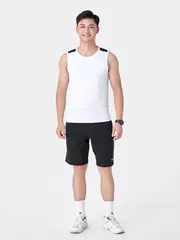 Áo Sát Nách Nam 5S Fashion Can Phối Slimfit ASN24004