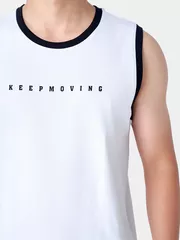 Áo Sát Nách Nam 5S Fashion In Chữ Regular ASN24005