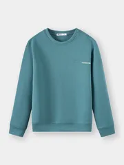 Áo Nỉ Nam 5S Fashion In Basic Phom Slimfit MBANI25001