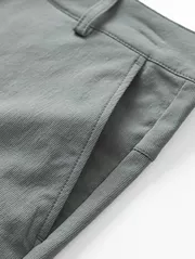 Quần Short Thể Thao Nam Cạp Cúc Trơn Basic Regular QST24021