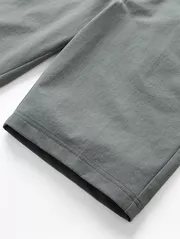 Quần Short Thể Thao Nam Cạp Cúc Trơn Basic Regular QST24021