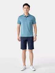 Áo Polo Nam 5S Fashion Thể Thao In Chữ Slimfit APC24082