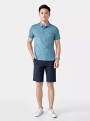 Áo Polo Nam 5S Fashion Thể Thao In Chữ Slimfit APC24082