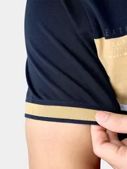 Áo Polo Nam 5S Fashion Can Phối Phom Slimfit APC24058