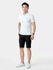 Áo Polo Nam 5S Fashion Thêu Họa Tiết Slimfit APC24049