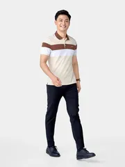 Áo Polo Nam 5S Fashion Can Phối Phom Slimfit APC24042
