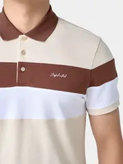 Áo Polo Nam 5S Fashion Can Phối Phom Slimfit APC24042