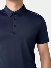 Áo Polo Nam Thể Thao 5S Fashion In Cầu Vai Phom Slimfit APC24017