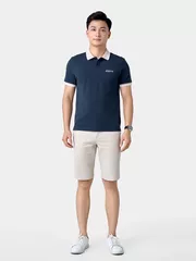 Áo Polo Nam Cotton 5S Fashion Phom Slimfit APC24025