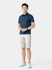 Áo Polo Nam 5S Fashion In Chữ Phom Regular APC24013