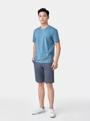 Áo Thun Nam Ngắn Tay 5S Fashion Cotton In Họa Tiết Casual ATS24008