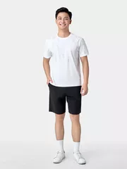Áo Thun Nam Ngắn Tay 5S Fashion Cotton In Họa Tiết Casual ATS24004