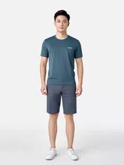 Áo Thun Nam Ngắn Tay 5S Fashion In Chữ Protect Slimfit ATS24011