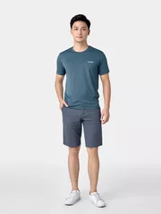 Áo Thun Nam Ngắn Tay 5S Fashion In Chữ Protect Slimfit ATS24011
