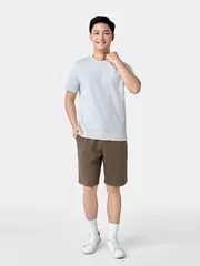 Áo Thun Nam Ngắn Tay 5S Fashion In Basic Casual ATS24003