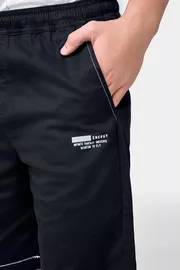 Quần Short Kaki Nam 5S Fashion Cạp Chun Phom Smart Fit QSK24011