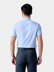 Áo Sơ Mi Nam Ngắn Tay 5S Fashion Họa Tiết Phom Slimfit ASC24046