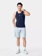 Áo Ba Lỗ Nam Cotton 5S Fashion In Chữ Regular ABL24012