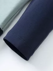 Áo Thun Nam Dài Tay 5S Fashion Sọc Ngang Form Regular Fit ATO23003