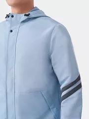 Áo Khoác Gió Nam Thể Thao 5S Fashion Kẻ Sọc Tay Slimfit AKG23020