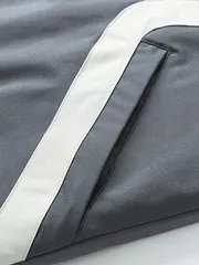 Áo Khoác Gió 2 Lớp 5S Fashion Phối Màu Slimfit AKG23021