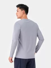 Áo Thun Nam Dài Tay Cổ Tròn 5S Fashion Regular Fit ATO23014