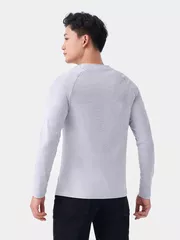 Áo Thun Nam Dài Tay Cổ Tròn Phối Tay Raglan 5S Fashion ATO23015
