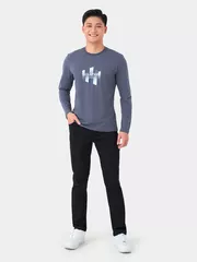 Áo Thun Dài Tay Cổ Tròn 5S Fashion Slimfit ATO23001