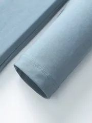 Áo Thun Dài Tay Cổ Tròn 5S Fashion Trơn Slimfit ATO23002