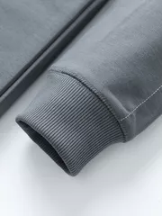 Áo Nỉ Cổ Tròn 5S Fashion Chữ Thêu Slimfit ANO23019