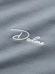 Áo Nỉ Cổ Tròn 5S Fashion Chữ Thêu Slimfit ANO23019