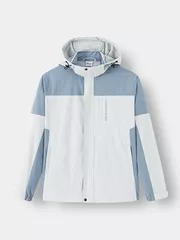 Áo Khoác Gió Lót Nỉ Phối Màu 5S Fashion Slimfit AKG23008