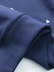 Áo Nỉ Cổ Tròn 5S Fashion In Tràn Slimfit ANO23028