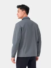 Áo khoác gió 2 lớp cổ bẻ 5S Fashion AKG23011