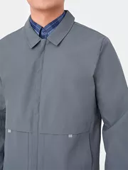 Áo khoác gió 2 lớp cổ bẻ 5S Fashion AKG23011