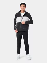 Áo khoác gió 2 lớp phối màu Slimfit 5S Fashion AKG23015