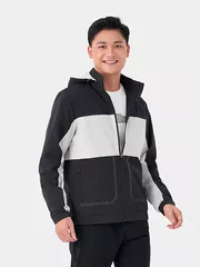 Áo khoác gió 2 lớp phối màu Slimfit 5S Fashion AKG23015