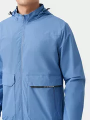 Áo khoác gió 2 lớp lót nỉ Slimfit 5S Fashion AKG23018