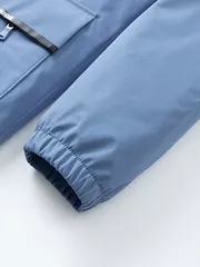 Áo khoác gió 2 lớp lót nỉ Slimfit 5S Fashion AKG23018