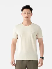 Áo Thun Nam Ngắn Tay 5S Fashion Họa Tiết Slimfit ATS24005