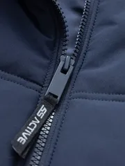 Áo Khoác Phao Nam Trơn 5S Fashion Chần Bông Xay AKC23016