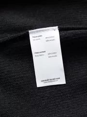 Áo Len Trơn Nam 5S Fashion Slim Fit ALO23004